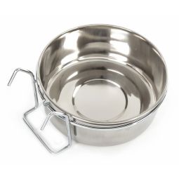 Gamelle à Crochets en inox - Diam : 15cm