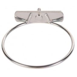 Gamelle inox - Fixation par vis, contre-plaque - Diam : 15cm