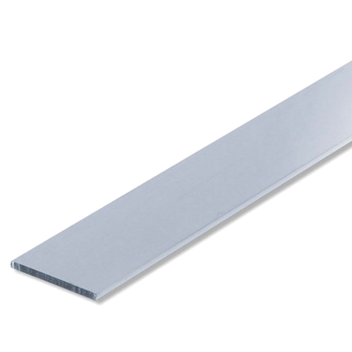 Profilé aluminium plat 40 mm épaisseur 2 mm