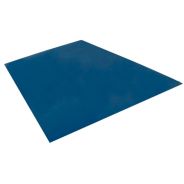 Tôle Galvanisée - Bleu Ardoise - 200x122cm - Ép: 0.65mm