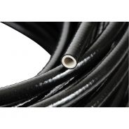 Tuyau souple PVC noir - Renforcé - Diam: 10mm - Long: 50m