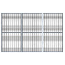 Panneau de toit pour volière de 3mx2m - Grillage 19x19mm - Fil 1,45mm