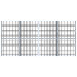 Panneau de toit pour volière de 4mx2m - Grillage 19x19mm - Fil 1,45mm