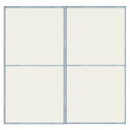 Panneau de toit pour volière de 2mx2m - Tôlé