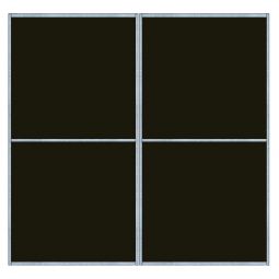 Panneau de toit pour volière de 2mx2m - Tôlé