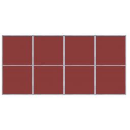 Panneau de toit pour volière de 4mx2m - Tôlé