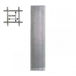 Grillage maille 6.3mm x 6.3mm - Fil 0.55mm - 25m x 1m