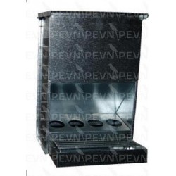 Mangeoire Anti-Gaspillage 4 trous - Canaris et Exotiques