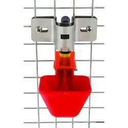 Pipette d'Abreuvoir - Grand Modèle - Serrage inox - Tuyau 10mm