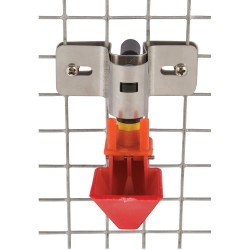 Pipette d'Abreuvoir - Petit Modèle - Serrage inox - Tuyau 10mm