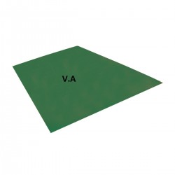 Tôle Galvanisée - Vert Forêt - 200x122cm - Ép: 0.65mm