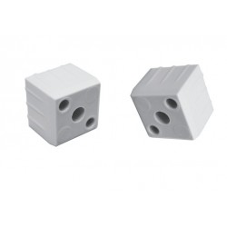 Connecteur Renforcé de forme "1WF" pour tubes 25mm x 25mm