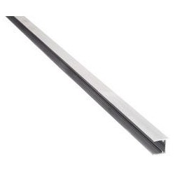 Barre aluminium en forme de "U" 10mm x 10mm - Ep: 1.5mm