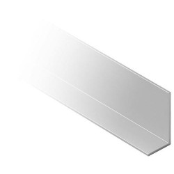 Barre Alu en forme de "L" 40mm x 20mm - Ep: 2mm - Long: 1m