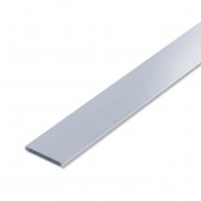 Barre aluminium plate -  20mm x 2mm - Long: 1m