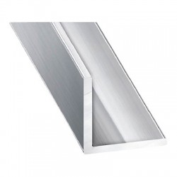 Barre Alu en forme de "L" 20mm x 20mm - Ep: 2mm - Long: 1m