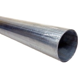 Tube aluminium rond creux - Diam: 12mm - Long: 1m
