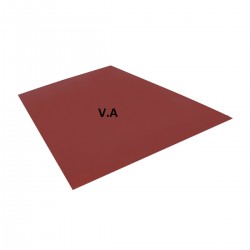 Panneau de volière 1mx2m - Tôle Galvanisée - Rouge Tuile