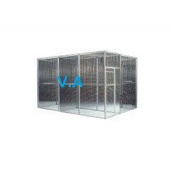 Volière Alu Soudée 3mx2mx2m - Grillage 19x19mm -  Fil 1.45