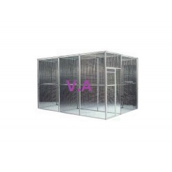 Volière Alu Soudée 3mx2mx2m - Grillage 25x25mm -  Fil 2.05