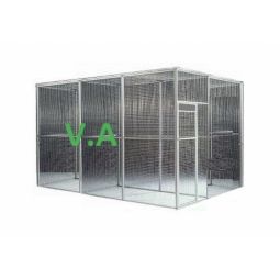 Kit Volière Alu 3mx2mx2m - Grillage 13x13mm -  Fil 1.05